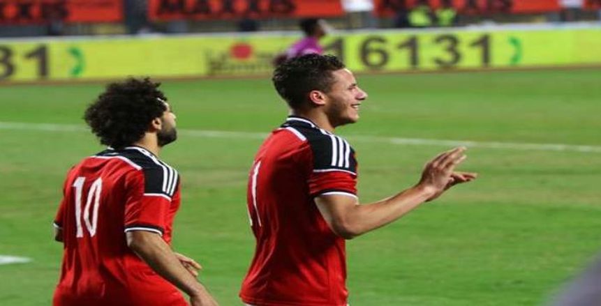 رمضان صبحي يضيف الهدف الثالث لمنتخب مصر في مرمى ليبيا