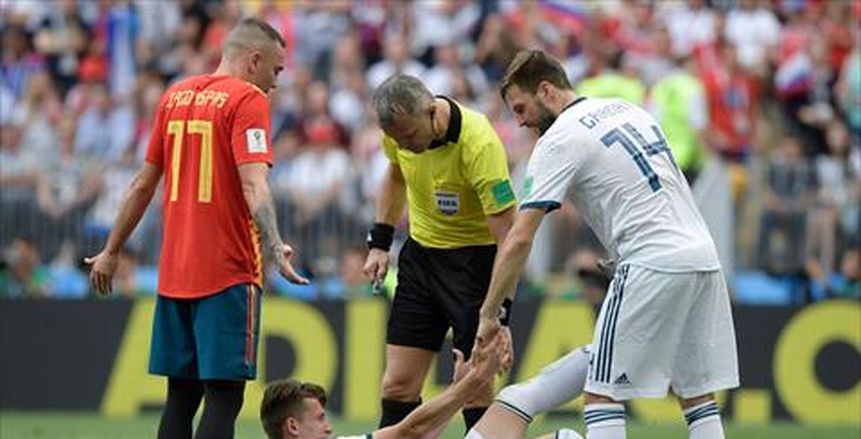 لأول مرة في تاريخ الكرة.. تطبيق نظام التبديل الرابع في مباراة روسيا وإسبانيا