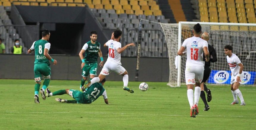 مصطفى محمد يهدر هدفا مؤكدا أمام المصري.. وتألق مسعود مستمر (فيديو)