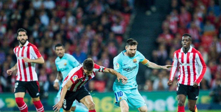 بالفيديو| برشلونة يسقط أتليتك بلباو في عقر داره ويبتعد بالصدارة