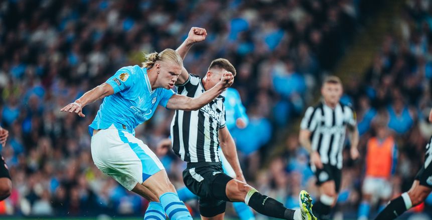 بث مباشر لمباراة مانشستر سيتي ونيوكاسل يونايتد في الدوري الإنجليزي