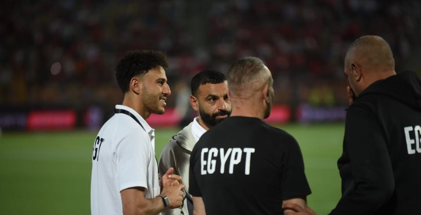 لقطات من مباراة مصر وروسيا في كأس العاصمة الجديدة