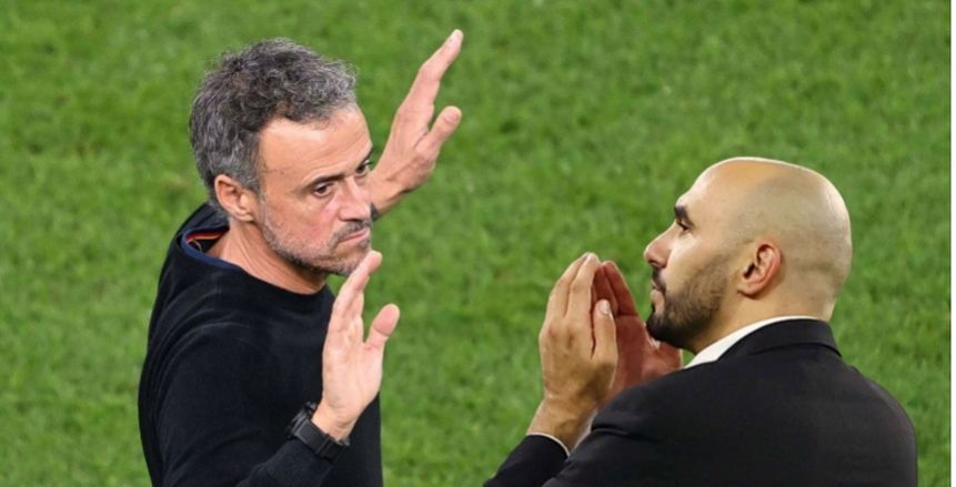 تقارير: المغرب يطيح بإنريكي من تدريب إسبانيا خلال ساعات