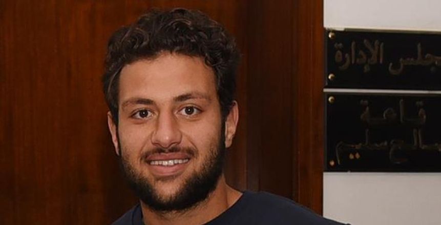 على طريقة مصطفى محمد.. طرد فادي فريد في لقاء غزل المحلة والبنك الأهلي