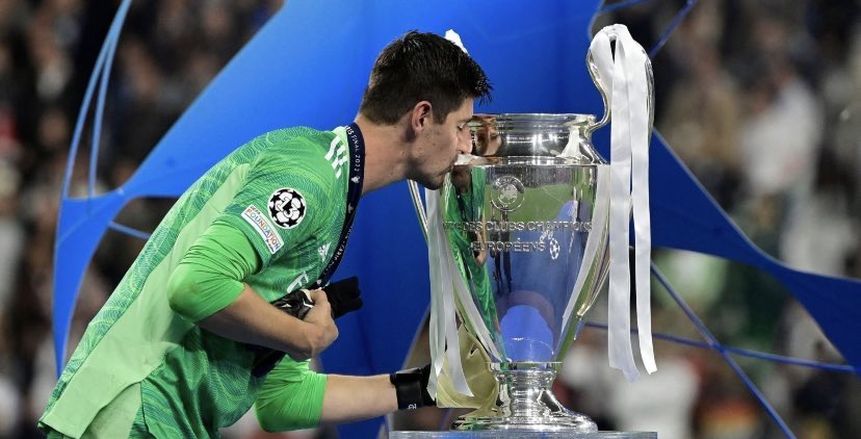 كورتوا: أظهرنا من هو ملك أوروبا.. والتصدي لكرة صلاح كان الأهم