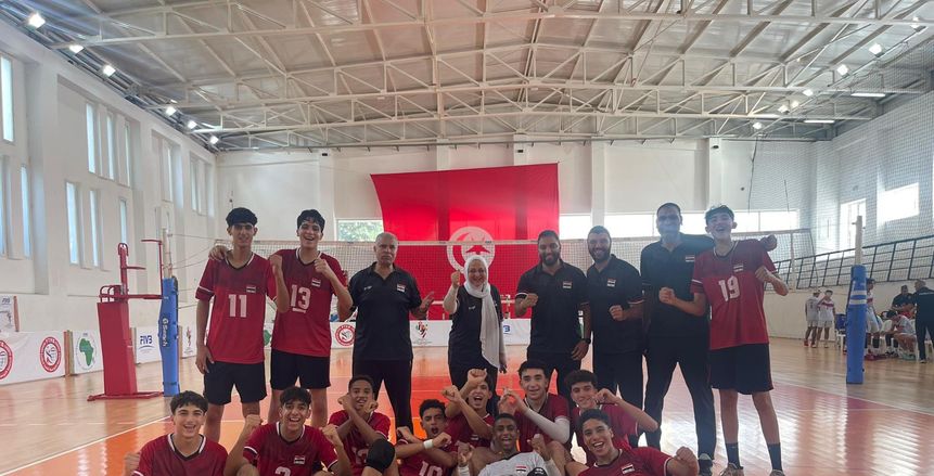 منتخب ناشئي الطائرة يهزم المغرب ويصعد لنهائي بطولة إفريقيا في تونس