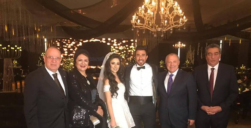 بالصور| «كردي وأبو ريدة» على رأس حضور زفاف تريزيجيه