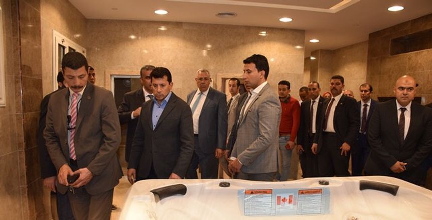 وزير الرياضة يفتتح النادي الجديد بالسادس من أكتوبر