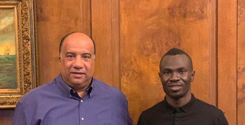 الاتحاد السكندري يقدم هداف أوغندا إيمانويل أوكوي رسميا