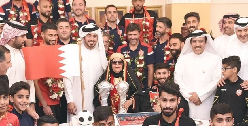 استقبال تاريخي للمنتخب البحريني بعد الفوز بخليجي 24 (فيديو)