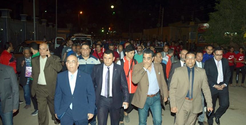 1200 لاعب في بطولة كأس مصر للكارتيه يدلون بأصواتهم على التعديلات الدستورية بأسوان