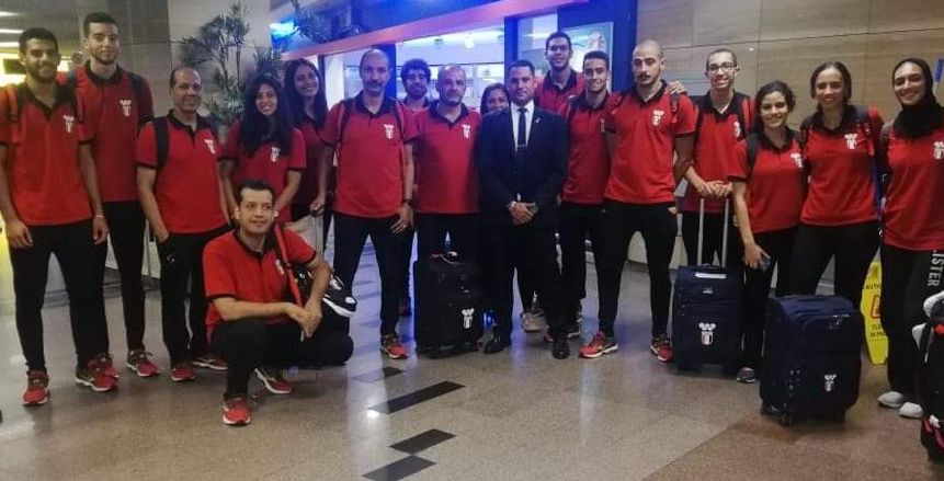مطار القاهرة الدولي يستقبل البعثة المصرية المشاركة في دورة الألعاب الأفريقية