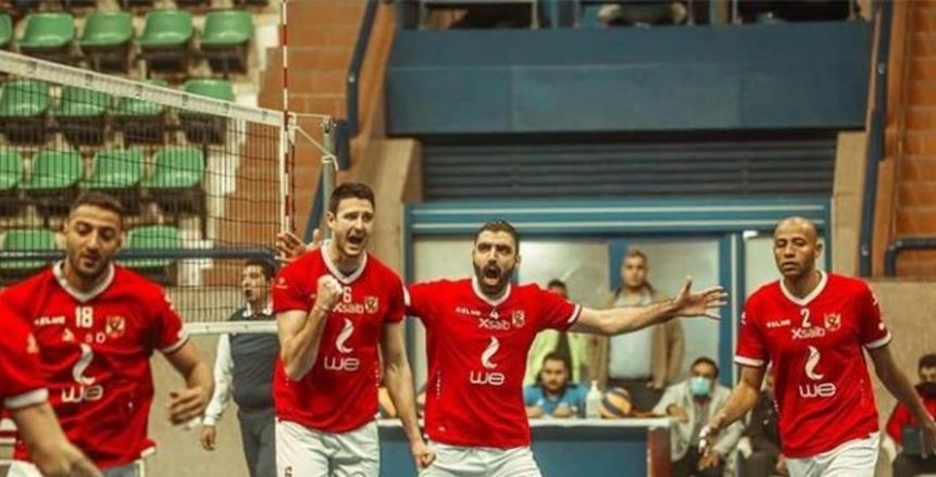 الأهلي بطلا لـ كأس السوبر للكرة الطائرة على حساب الزمالك