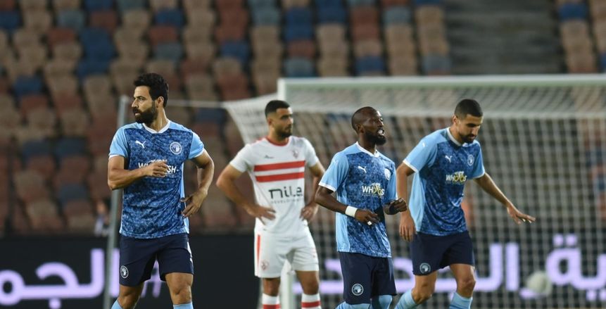 عادل والجزيري بطلا الشوط الأول.. تعادل مثير بين الزمالك وبيراميدز بالسوبر المصري