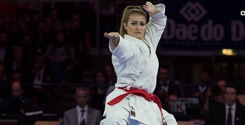 سارة عصام تحصد ذهبية بطولة إفريقيا للكاراتيه