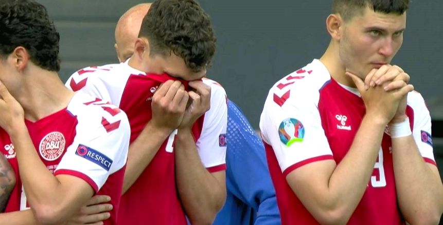 الزمالك يدعم إريكسن بعد إصابته المروعة أمام فنلندا: دعواتنا لك بالشفاء
