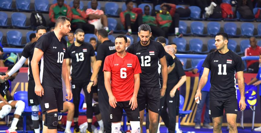 موعد مباراة مصر والكاميرون في نصف نهائي بطولة أمم أفريقيا للكرة الطائرة