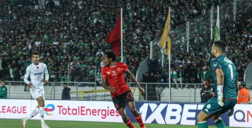 الشوط الأول.. الأهلي يتفوق على وفاق سطيف والقائم بهدف بيرسي تاو