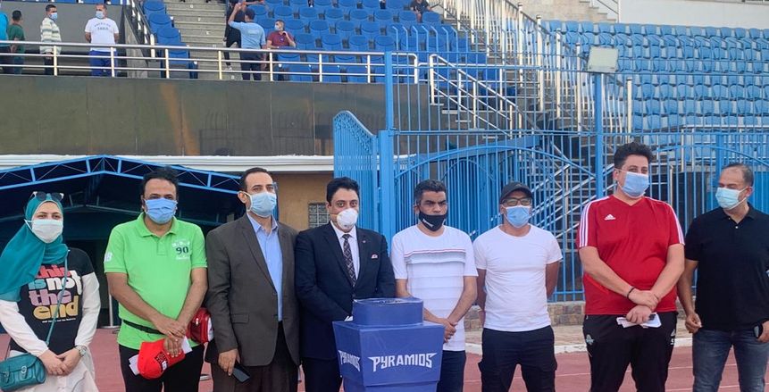 الوفد الطبي لاتحاد الكرة يشيد بالإجراءات الاحترازية لبيراميدز (صور)