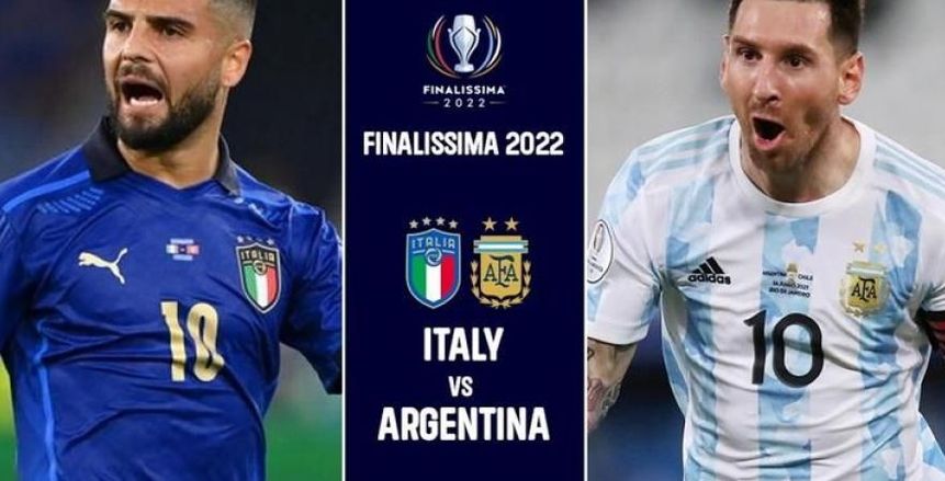ميسي في مباراة نارية أمام إيطاليا بملعب ويمبلي