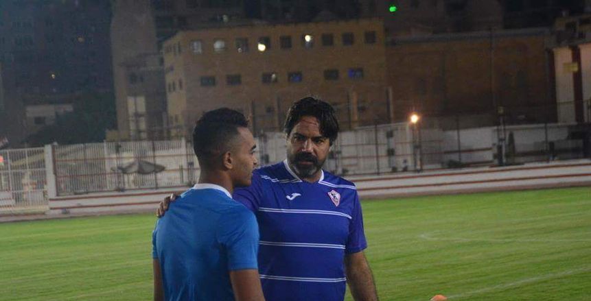 تدريبات تأهيلية لاوباما بمران الزمالك