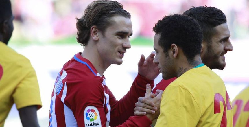 برشلونة يضع "جريزمان" بديلا لـ"نيمار"