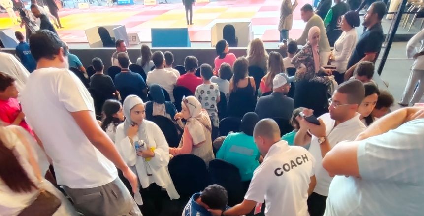 إصابة لاعب هليوبوليس في البطولة العربية للجودو «صور»