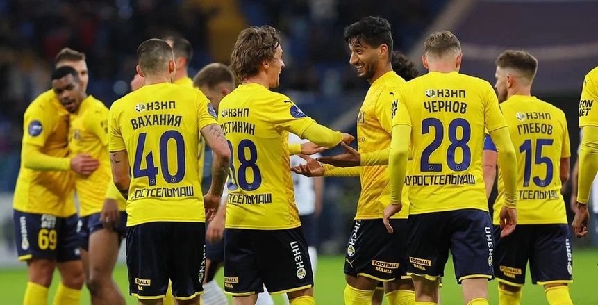 روستوف فريق «العسقلاني» يتصدر الدوري الروسي بفوزه على كرييلا بثلاثية