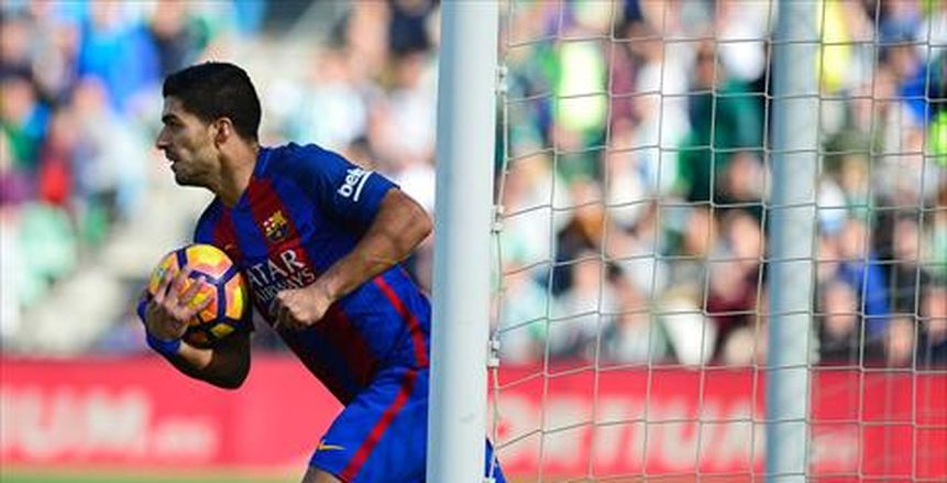 ألكاسير يقود هجوم برشلونة بدلا من سواريز أمام بلباو
