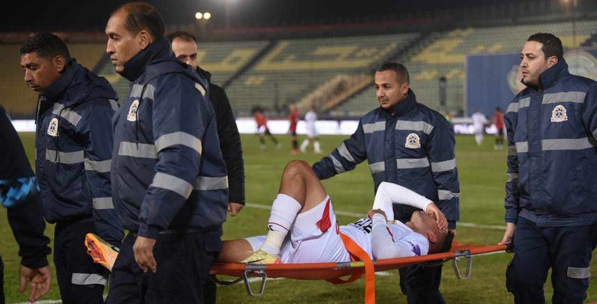 تطورات إصابة محمد حمدي لاعب الزمالك.. 7 أيام راحة تامة بفرمان الطبيب