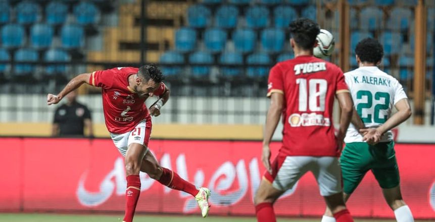 أهداف وملخص مباراة الأهلي والمصري في الدوري