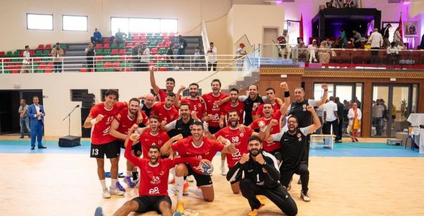 الأهلي يتأهل إلى نهائي أفريقيا لكرة اليد بفوز كبير على فاب الكاميروني