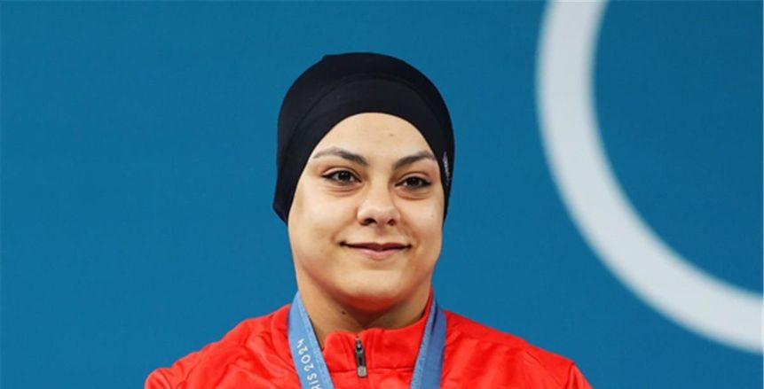 سارة سمير تهدى الميدالية الفضية للرئيس السيسي والشعب المصري