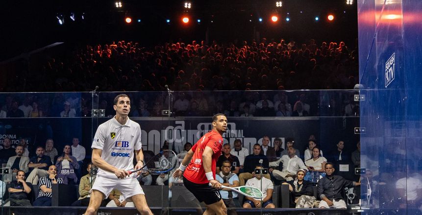 المصنف الثاني عالميا.. علي فرج يعتزل الإسكواش