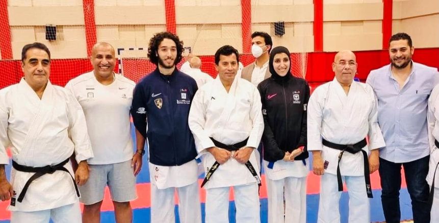 وزير الرياضة يهنئ جيانا فاروق على حصدها برونزية أولمبياد طوكيو