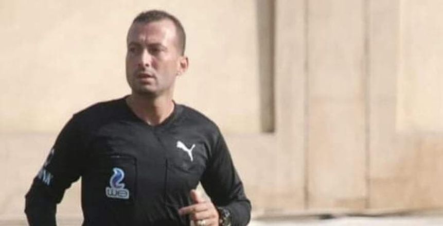 صبحي العمراوي حكما لمباراة بلدية المحلة وسيراميكا كليوباترا
