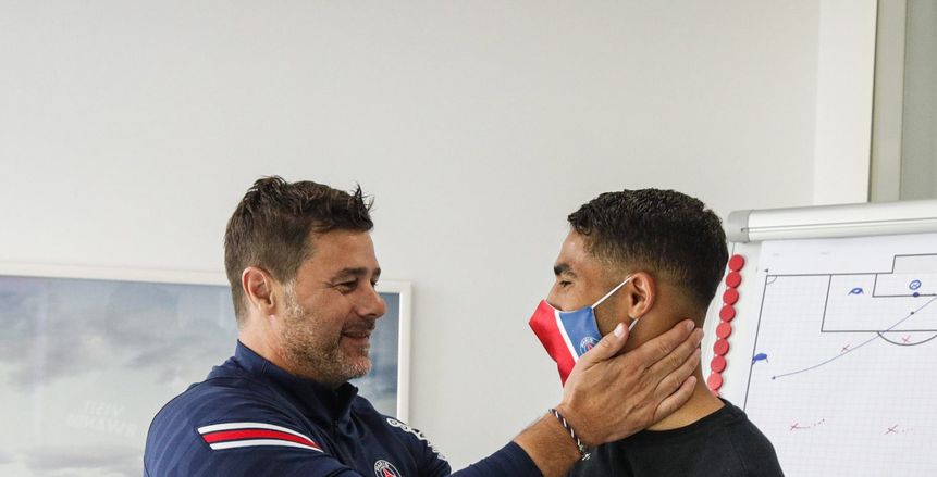 أشرف حكيمي: الدوري الفرنسي صعب.. وسنحقق انتصارا أمام لانس