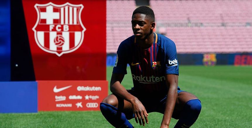 برشلونة يعلن جاهزية ديمبلي لموقعة تشيلسي