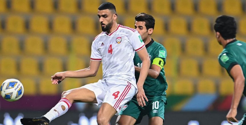 نتيجة مباراة الإمارات والعراق في تصفيات كأس العالم 2022.. تعادل مثير