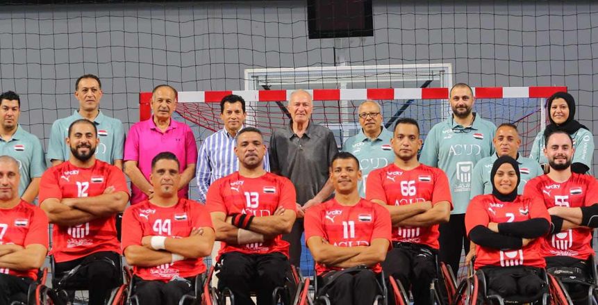 وزير الرياضة ورئيس الاتحاد الدولي لليد يفتتحان بطولة العالم للكراسي المتحركة