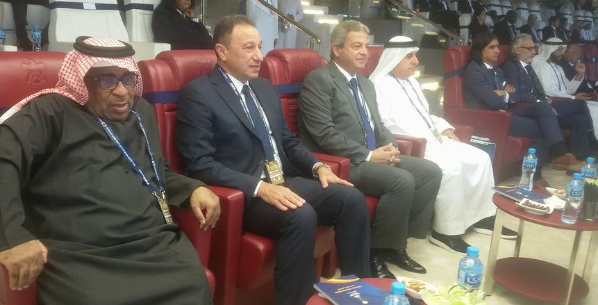 وزيرالرياضة والخطيب يشهدان مباراة المركز الثالث بمونديال الأندية