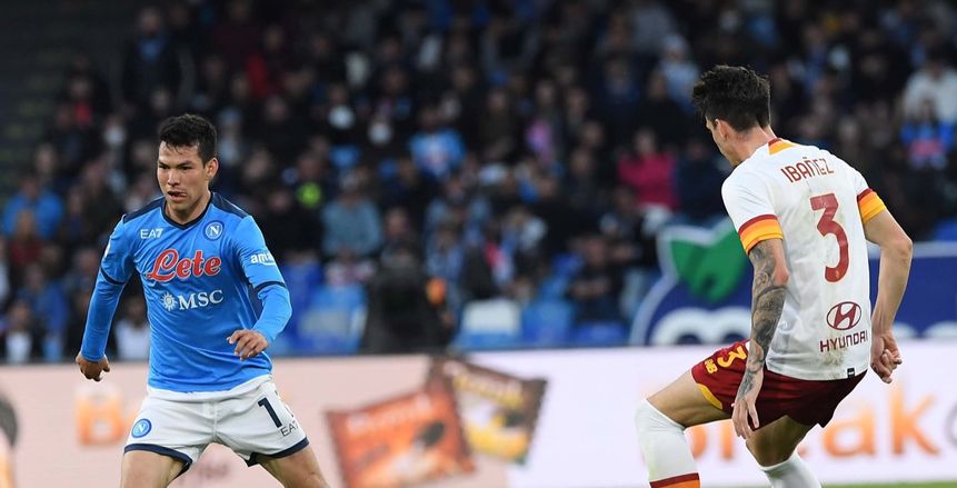 التعادل يحسم قمة نابولي وروما في الدوري الإيطالي