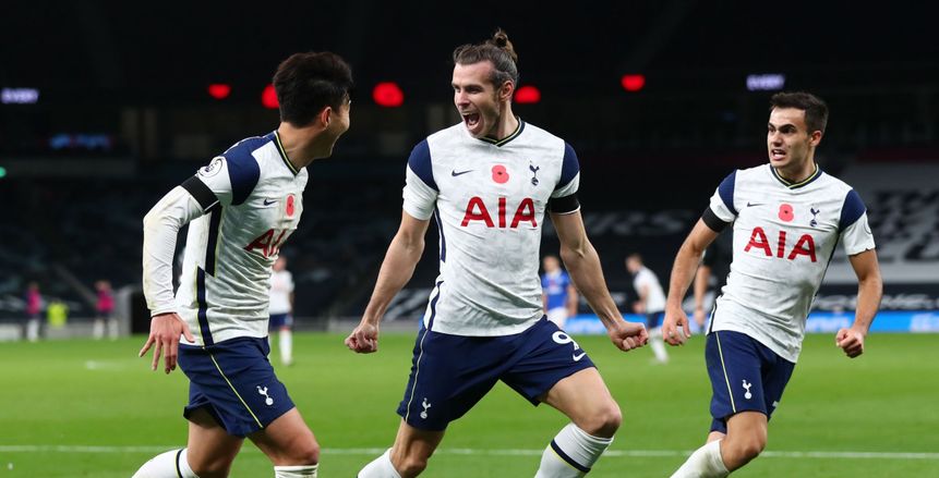 جاريث بيل يقود توتنهام أمام ويست بروم بالدوري الإنجليزي