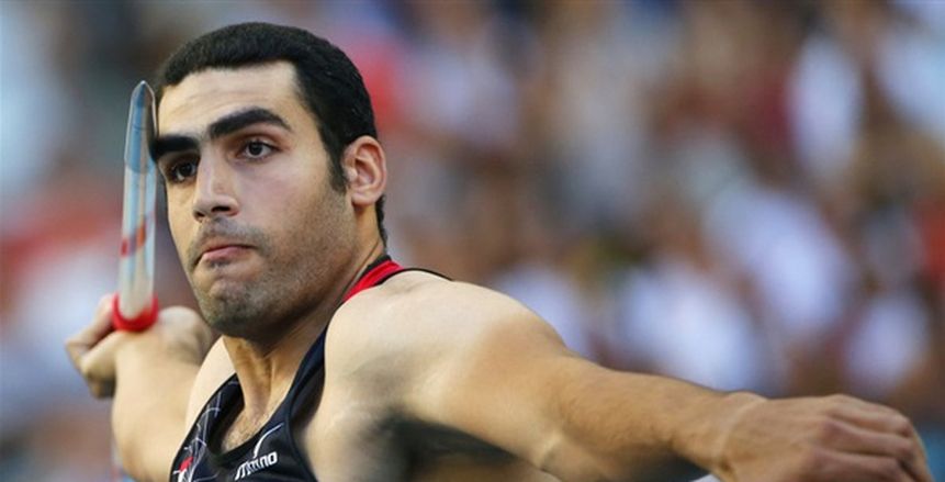 عاجل: إيقاف بطل الرمح إيهاب عبد الرحمن لمدة عامين