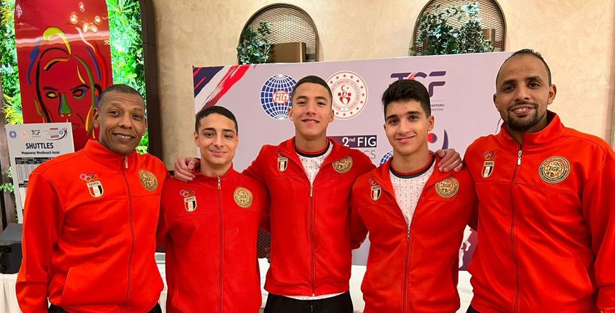 تأهل 4 مصريين لنهائي بطولة العالم للجمباز بتركيا