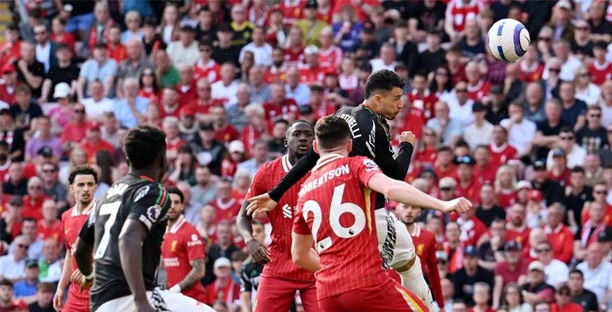 أرسنال يفرض التعادل على ليفربول بمشاركة محمد صلاح