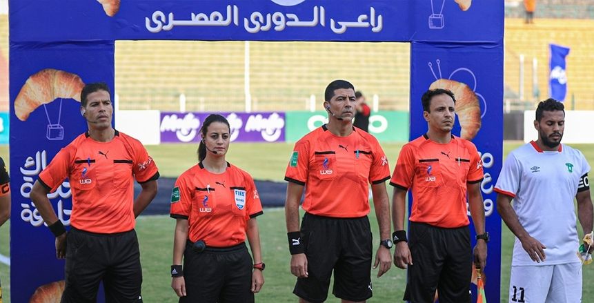 شاهندة المغربي بعد ظهورها داخل المستطيل الأخضر:  أتمنى تحكيم مباراة الأهلي والزمالك