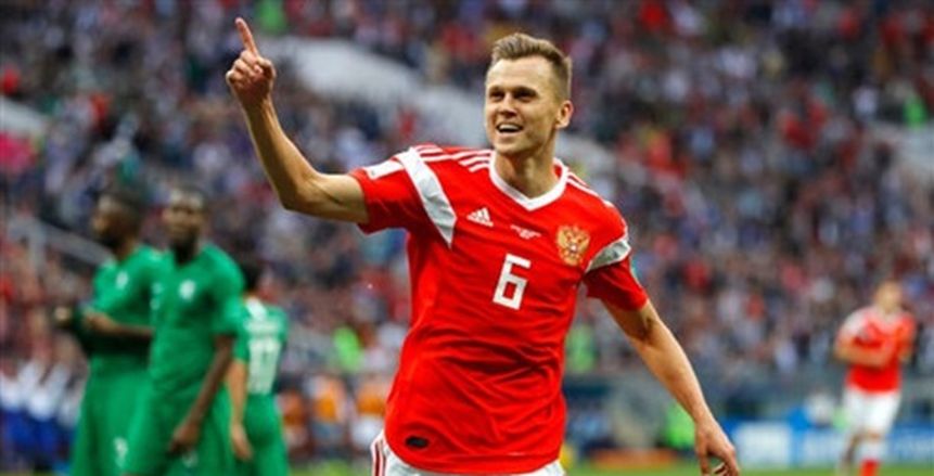 كأس العالم| «تشيرتشيف» يقود هجوم روسيا أمام أوروجواي