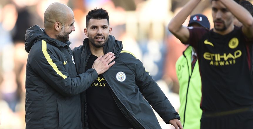 بالفيديو| أجويرو يمنح مانشستر سيتي الصدارة مؤقتًا أمام بيرنلي