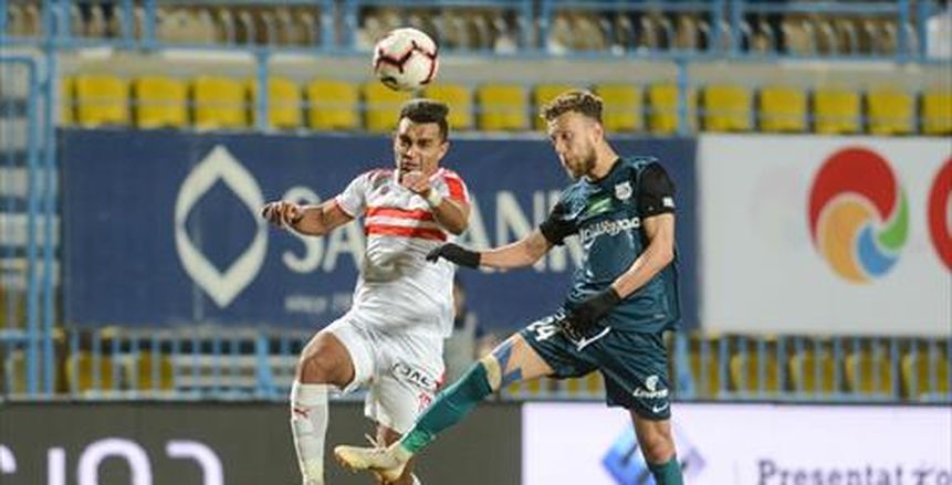 15 دقيقة.. هدف تاريخي لإنبي في الزمالك.. وعلامات الغضب تظهر على ميتشو